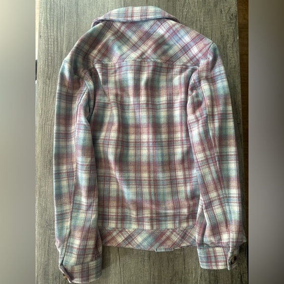 COPY - NWT Kut from the Kloth Dusty Rose/Blue Shacket - Picture 10 of 10